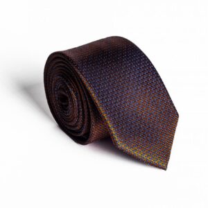 bronz-kek-mintas-slim-premium-selyem-nyakkendo-ct-015 – CT-015