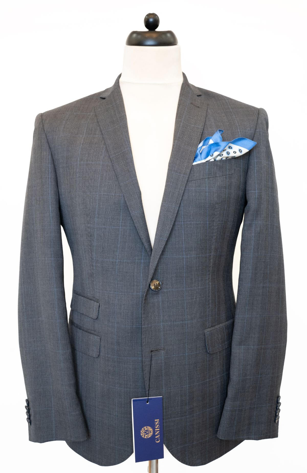 canissi-clooney-szurke-eszterhazy-kockas-zako-CAN-105-can-105 – CAN-105