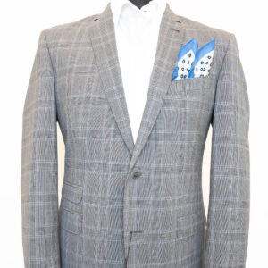 canissi-clooney-szurke-kockas-100-gyapju-zako-CAN-409-can-410 – CAN-410