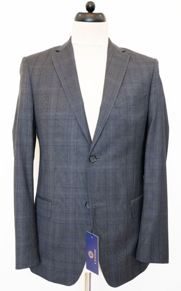 canissi-diego-szurke-kockas-100-gyapju-oltony-CURH-019-can-140 – CAN-140