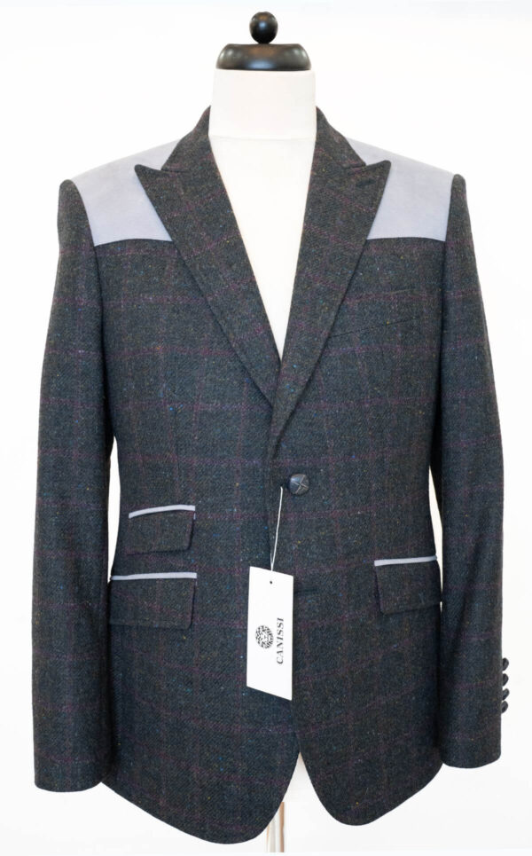 canissi-arthur-szurke-alapon-lila-kockas-tweed-zako-CAN-664-can-664-v – CAN-664-V